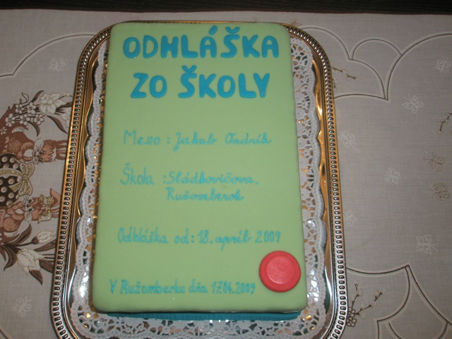 Odhláška